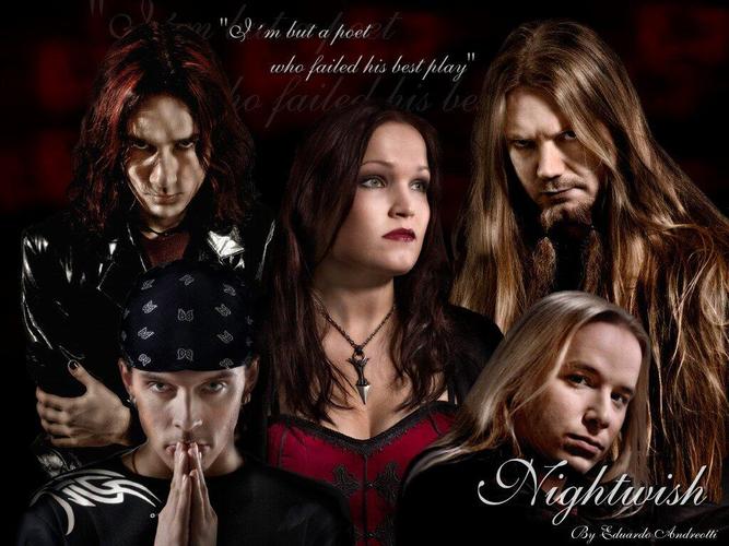 Nightwish在2005年换了女主唱，现在的歌曲有哪些是第一任主唱Tarja的曲目？dark heaven哪里能看