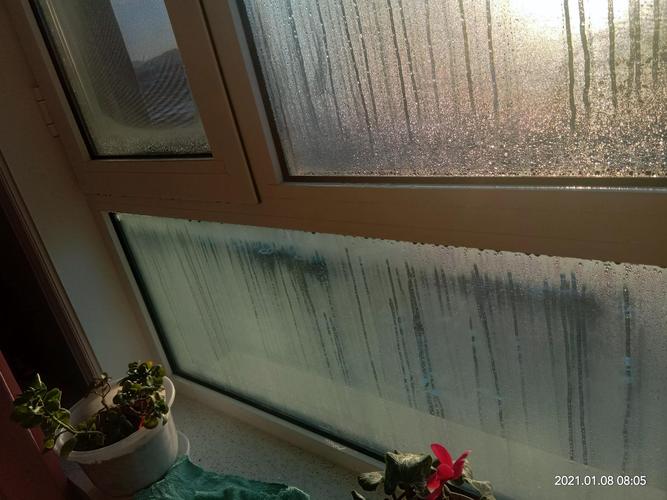屋里窗户玻璃有哈气是因为屋内温度低吗，还是窗户不严实？为什么现在天气呢