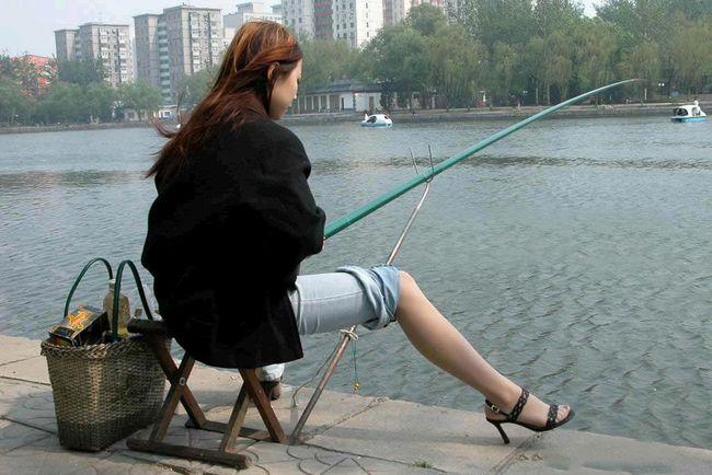 网上女生跟我说钓鱼是什么意思？女人为什么不会钓鱼呢呢
