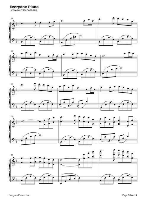 《优美的小调》钢琴曲谱谁有啊？(在哪里能下载钢琴曲谱)-图3